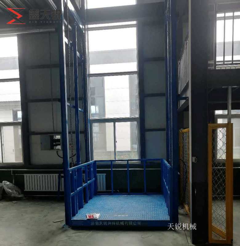 凉山导轨式升降机验收合格